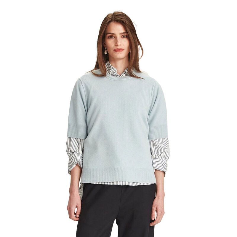 Caroline Sills Myka Cashmere Tee image number 0